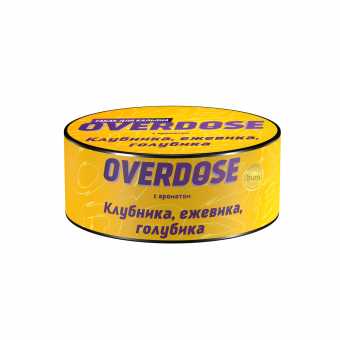 Табак для кальяна OVERDOSE 25г - Клубника Ежевика Голубика
