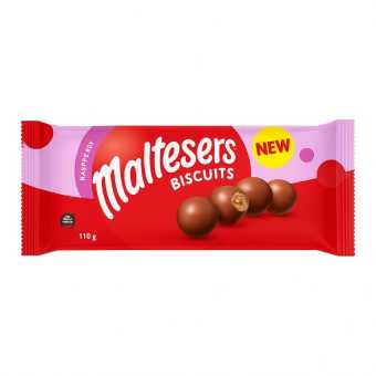 Maltesers Raspberry Biscuits (Печенье Мальтизерс Малиновый Бисквит) 110гр (14шт/уп)