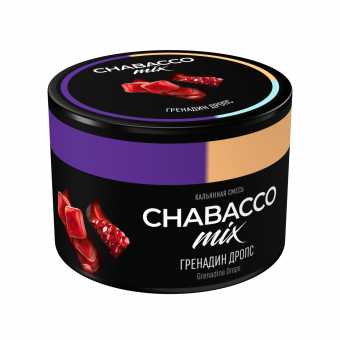 Смесь для кальяна Chabacco 40г medium - Grenadine Drops (Гренадин дропс)