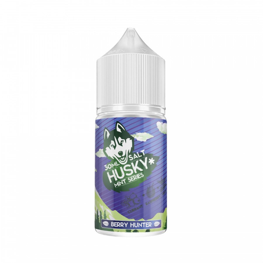 Фото и внешний вид — Жидкость HUSKY MINT SALT - Berry Hunter (Смородина, малина, мята, холодок) 30мл strong