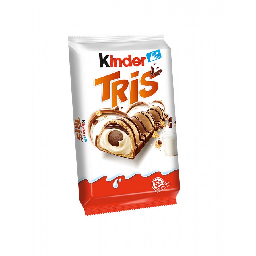 Фото и внешний вид — Kinder Tris 100г (14шт/уп)