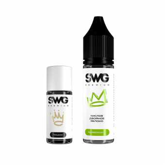 Конструктор SWG PREMIUM - Кислое Двойное Яблоко 30мл 0мг