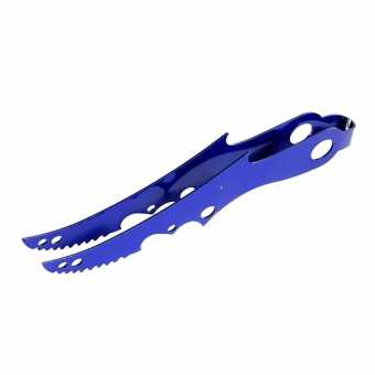 Щипцы для кальяна Estate - Fin blue (длина 23см)