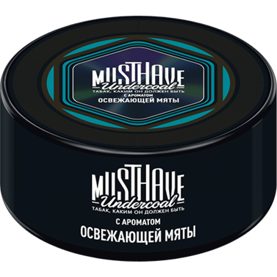 Фото и внешний вид — Табак для кальяна MUST HAVE 25г - с ароматом Освежающей Мяты