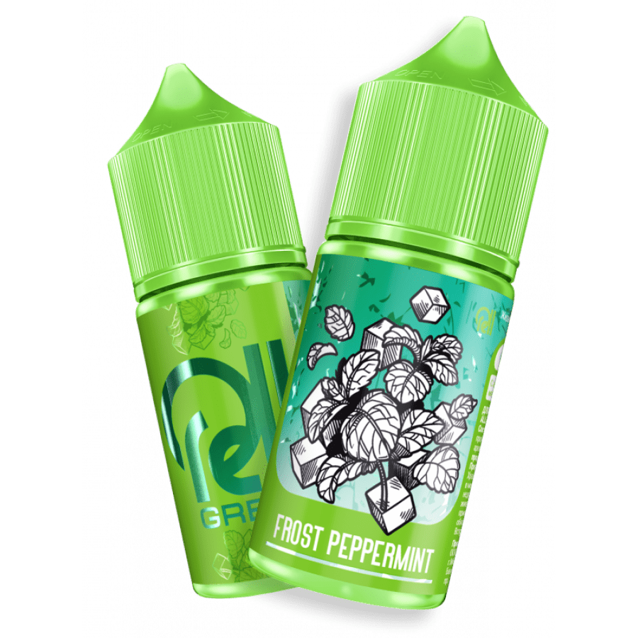 Фото и внешний вид — Жидкость RELL GREEN SALT - Frost Peppermint (Ледяная перечная мята) 30мл 20мг