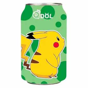 QDOL Lime (Газированный напиток POKEMON со вкусом Лайм) 330мл (24шт/уп)