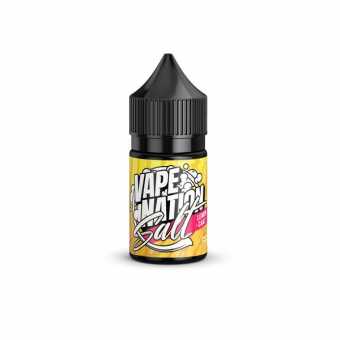 Жидкость VAPE NATION SALT - Lemon Cake (Лимонный пирог) 30мл strong