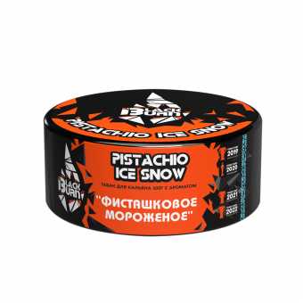 Табак для кальяна BURN BLACK 100гр - Pistachio Ice Snow (Фисташковое мороженое)