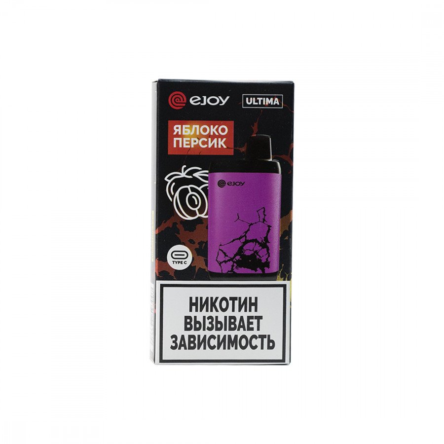 Фото и внешний вид — EJOY ULTIMA - Apple Peach (Яблоко Персик)
