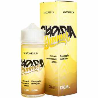 Жидкость MAXWELLS - Shoria Summer (Мятный ананасовый джем) 120мл 3мг
