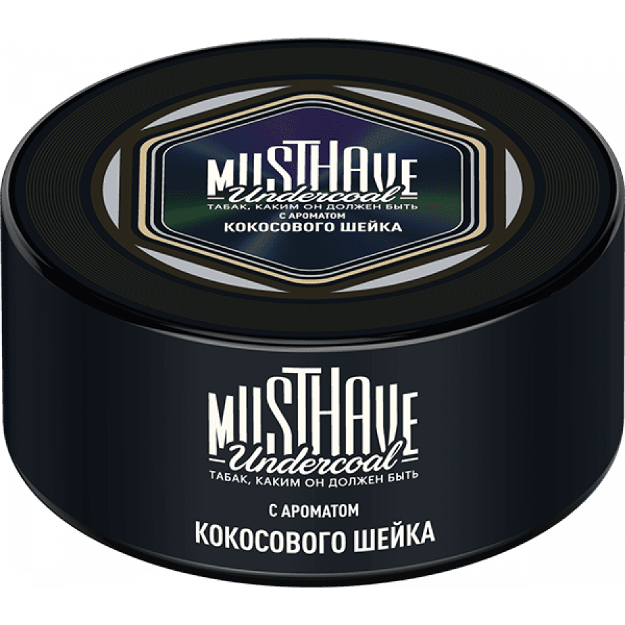 Фото и внешний вид — Табак для кальяна MUST HAVE 125г - с ароматом Кокосового Шейка