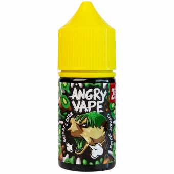 Жидкость ANGRY VAPE SALT - Сурикат Эдуард (Йогурт с Киви) 30мл strong