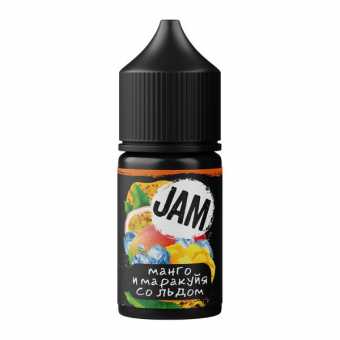 Жидкость JAM SALT - Манго и маракуйя со льдом 30мл strong