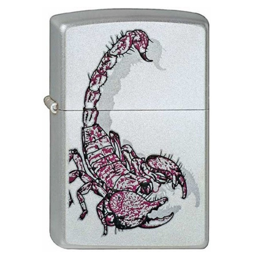 Фото и внешний вид — Зажигалка ZIPPO 205 Scorpion Color