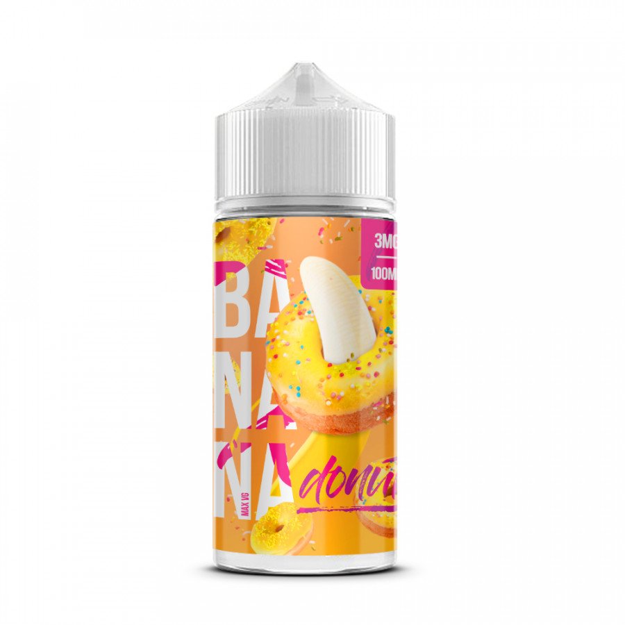 Фото и внешний вид — Жидкость ELECTROJAM - Banana Donut (Пончик с бананом) 100мл 3мг