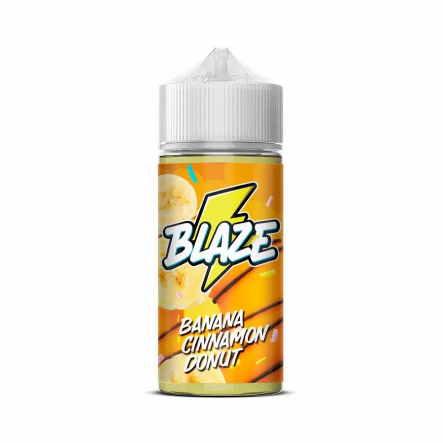 Фото и внешний вид — Жидкость BLAZE - Banana Cinnamon Donut (Пончик с бананом и корицей) 100мл 3мг