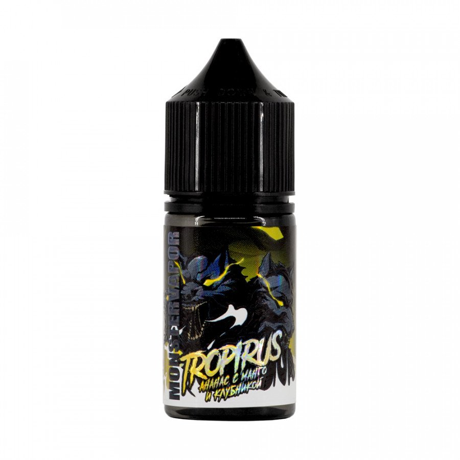 Фото и внешний вид — Жидкость MONSTERVAPOR SALT - Tropirus (Ананас с манго и клубникой) 30мл 20мг