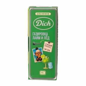 Жидкость DICH SALT - Газировка Лайм и Лед 30мл strong