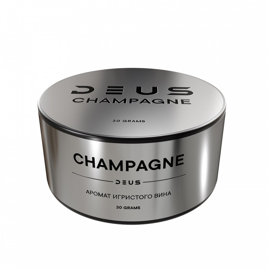Фото и внешний вид — Табак для кальяна DEUS 30г - Champagne (Игристое вино)
