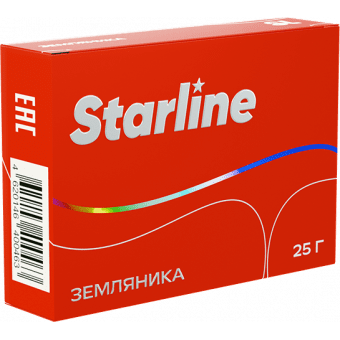 Табак для кальяна "Старлайн" (Земляника), 25 г