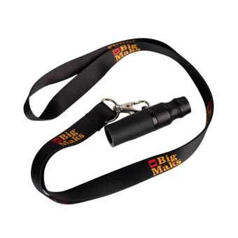 Персональный мундштук - Черный (с лентой)