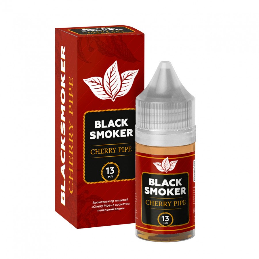 Фото и внешний вид — Конструктор BLACK SMOKER - Cherry Pipe (Вишня) 30мл 0мг