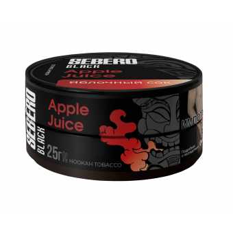 Табак для кальяна SEBERO BLACK 25г - Apple Juice (Яблочный сок)