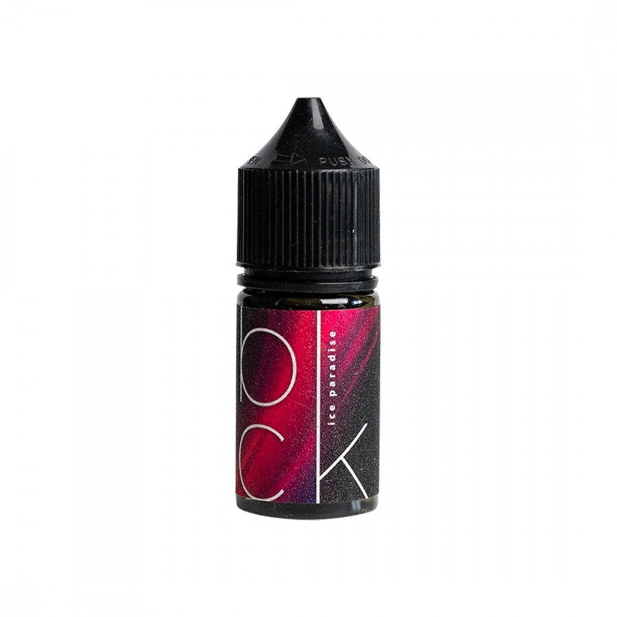 Фото и внешний вид — Жидкость ICE PARADISE BLACK SALT - Strawberry Grape (Клубника Виноград) 30мл 20мг