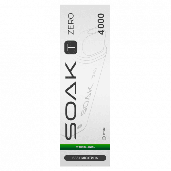 Одноразовый испаритель SOAK T ZERO - Kiwi Pulp (Мякоть Киви)