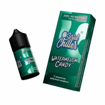 Жидкость SERIAL CHILLER SALT - Watermelon Candy (Арбузная конфета) 27мл 0мг