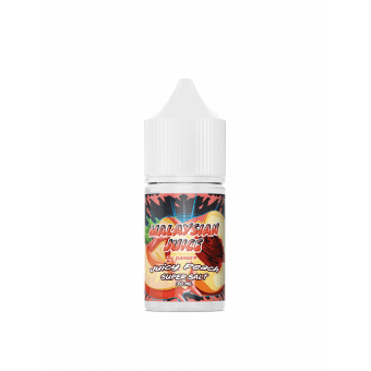 Жидкость MALAYSIAN JUICE SALT - Juicy Peach (Спелый персик) 30мл 4.0мг