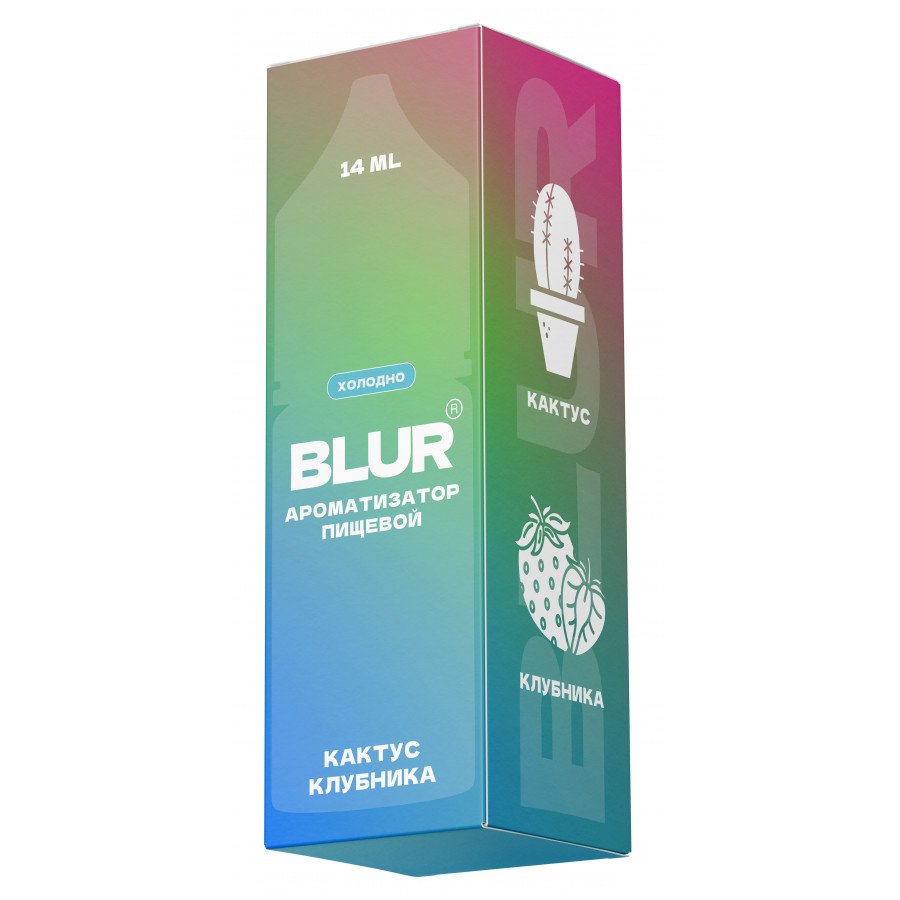 Фото и внешний вид — Конструктор BLUR - Кактус Клубника 30мл 0мг
