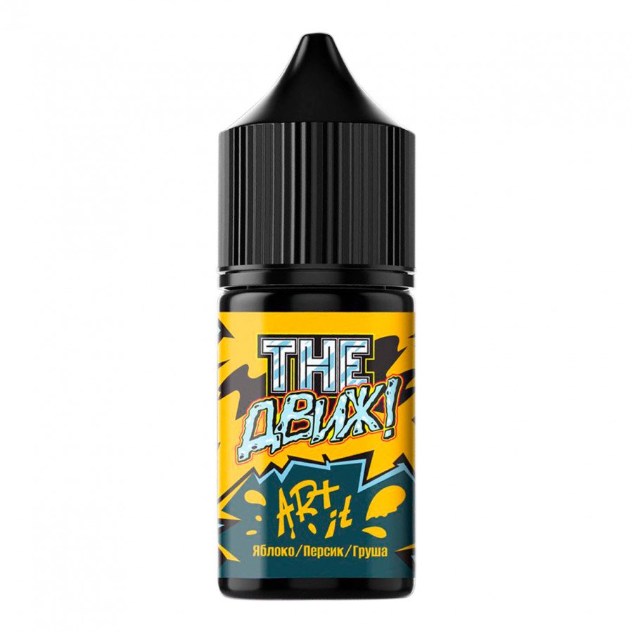 Фото и внешний вид — Жидкость TheДВИЖ - Art It (Яблоко Персик Груша) 30мл 20мг