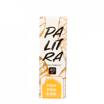 Табак для кальяна PALITRA 40г - Pon Pon Chik (Пончик)