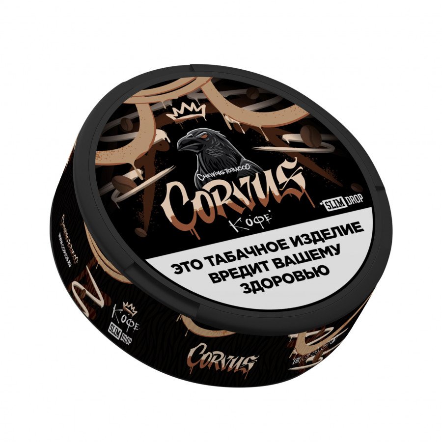 Фото и внешний вид — Табак CORVUS - Drop Slim 13г