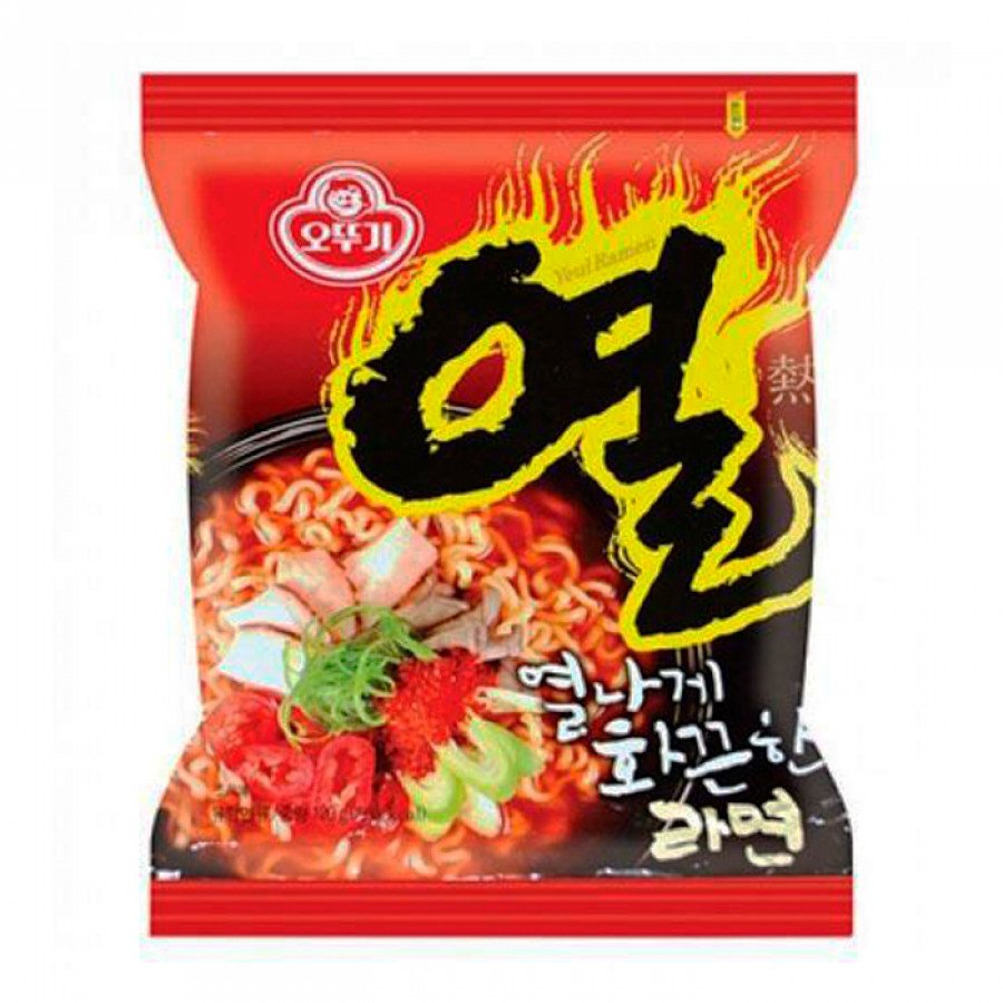 Фото и внешний вид — Лапша б/п со вкусом свинины «Yeul Ramen» 120г