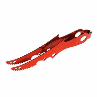 Щипцы для кальяна Estate - Fin dark red (длина 23см)