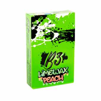 Табак для кальяна B3 - Limewax Peach (Персик лайм) 50гр