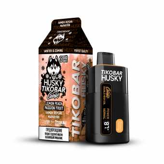 TIKOBAR X HUSKY - Lemon Peach Passion Fruit (Лимон Персик Маракуйя)