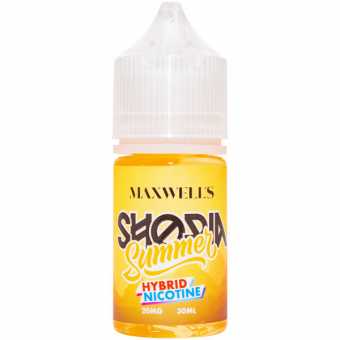 Жидкость MAXWELLS HYBRID SALT - Shoria Summer (Ягоды с мятой и травами) 30мл strong