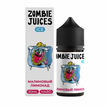 Жидкость ZOMBIE JUICES ICE SALT - Малиновый Лимонад 30мл strong