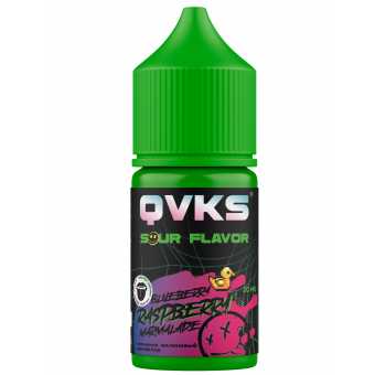 Жидкость QVKS Sour - Чернично - Малиновый Мармелад 30мл 20мг