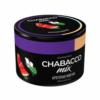 Смесь для кальяна Chabacco 40г medium - Watermelon Gum (Арбузная жвачка)