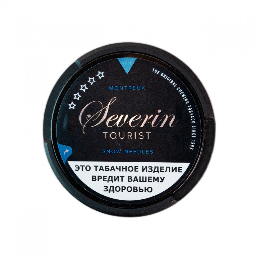 Фото и внешний вид — Табак JOHNATHAN A SEVERIN - Tourist Montreux Snow Needles 12г
