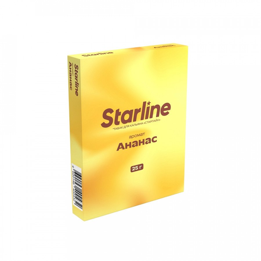Фото и внешний вид — Табак для кальяна Старлайн (Ананас), 25 г