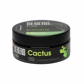 Табак для кальяна SEBERO BLACK 100г - Cactus (Кактус)