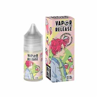 Жидкость VAPOR RELEASE SALT - Strawberry Milkshake (Клубничный Милкшейк) 30мл 20мг