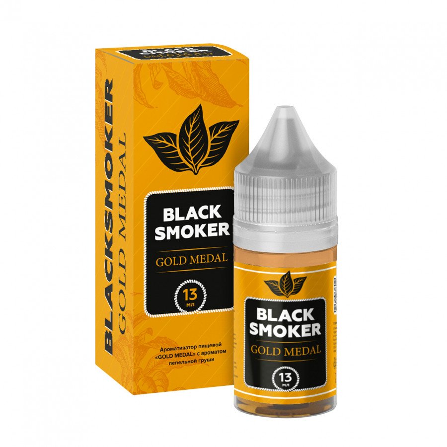 Фото и внешний вид — Конструктор BLACK SMOKER - Gold Medal (Груша) 30мл 0мг