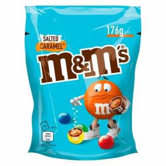 M&Ms Salted caramel "Соленая карамель" 120г пакет (12шт/уп)