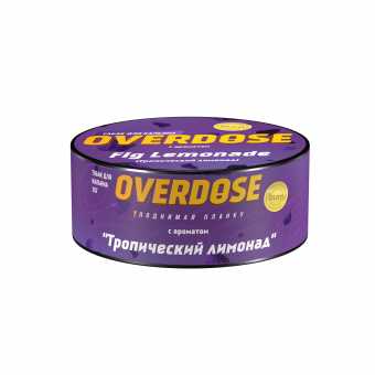 Табак для кальяна OVERDOSE 25г - Fig Lemonade (Тропический лимонад)